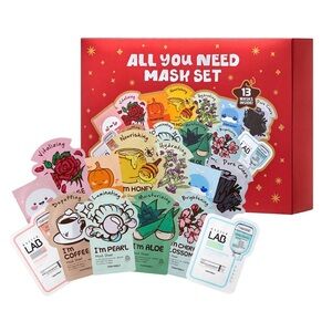 TONYMOLY All You Need Mask Set – 13-Piece Face Mask